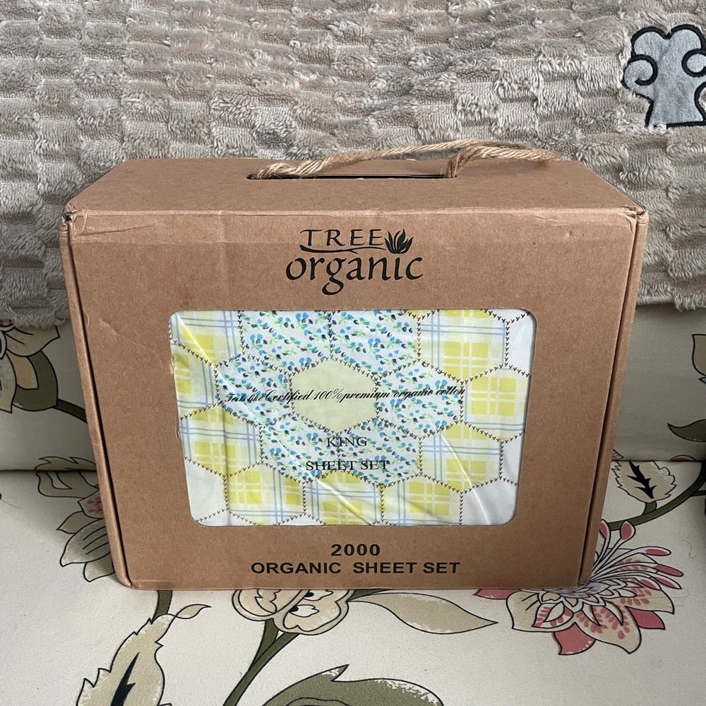 Yellow and Blue Sheet Set